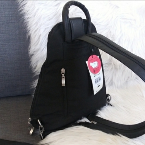 NWT BAGGALLINI METRO BACKPACK SLING BAG - Picture 4 of 15